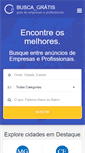 Mobile Screenshot of buscagratis.com.br